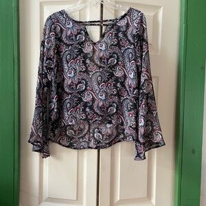 Paisley Print Women's Top